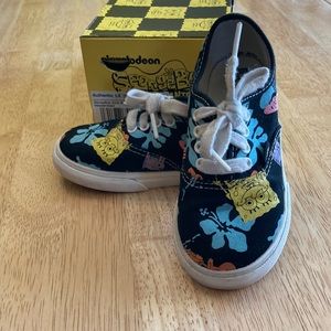 SpongeBob Vans kids size 9.5